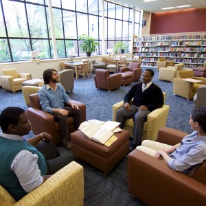 Students in Library