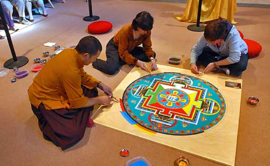 Work on the Mandala going smoothly