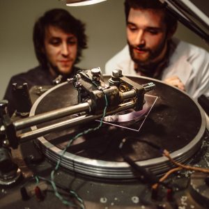 Vinyl cutting station at saint rose