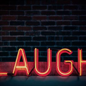 Laugh Comedy Sign