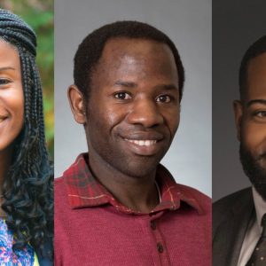 Dr. Cecily Wilson-Turner, Edson Chipalo, MSW, and Jermaine Brookshire Jr., Esq.