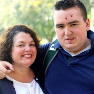 Katie Guevara and Pedro