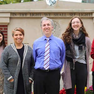 Group photo of the staff of the Saint Rose counseling center
