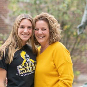 Kimberly Fuda ’94 and Ellen Fuda - classroom heroes
